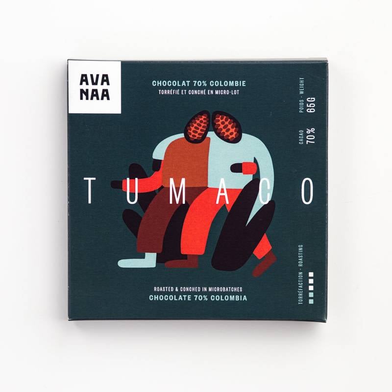 Avanaa - Tumaco Chocolat Noir 70% Colombie