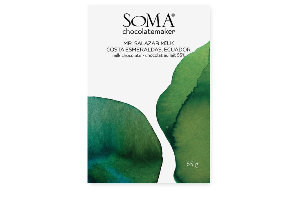 Soma - Chocolat au lait 55% Mr. Salazar Costa Esmeraldas, Equateur