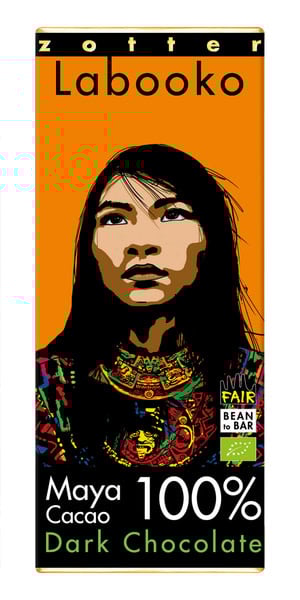 Zotter Labooko 100% Maya Cacao Peru