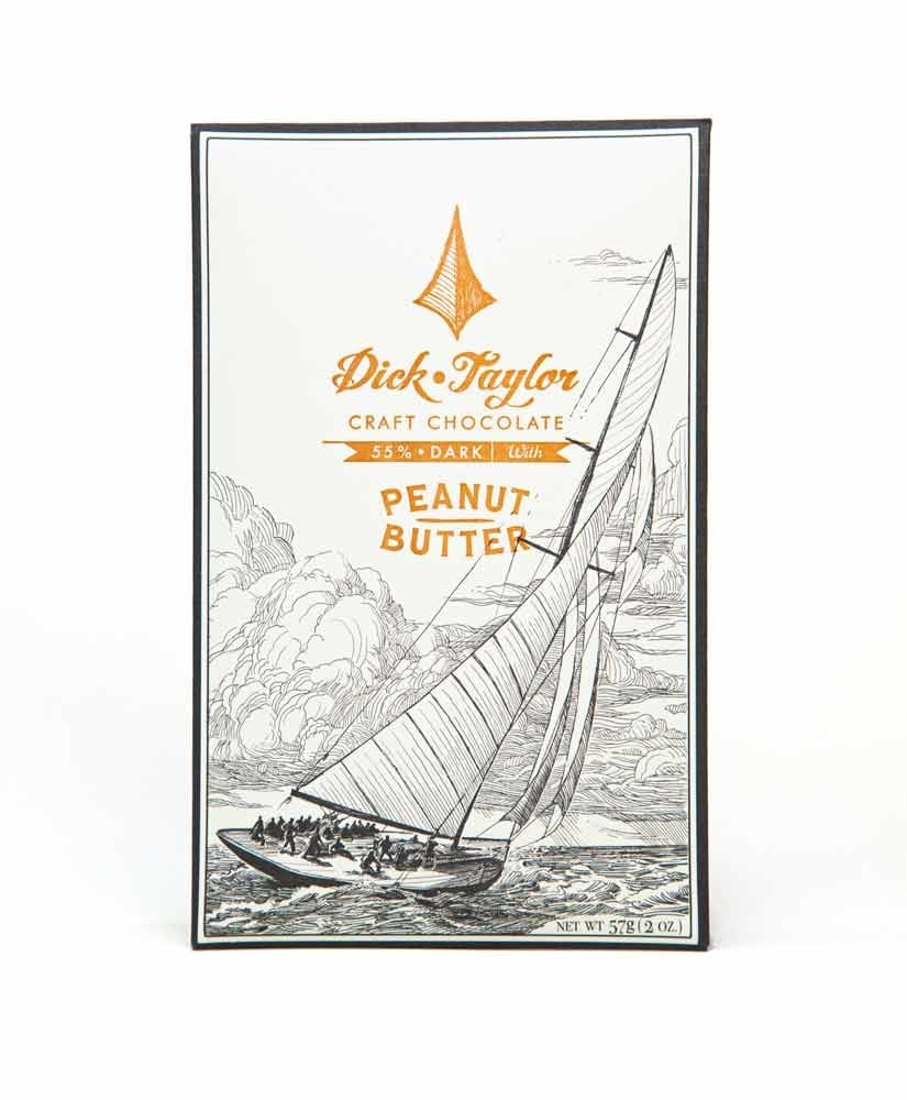 Dick Taylor Noir 55% + Peanut butter